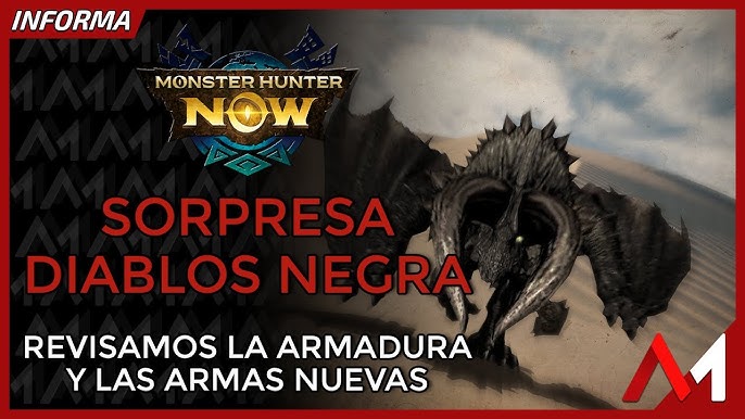 MH Now: Diablos Negra más implacable y letal #monsterhunter