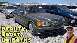 This EuroSpec 500SEL Is Lying! Why You Must Inspect Auction Cars!!