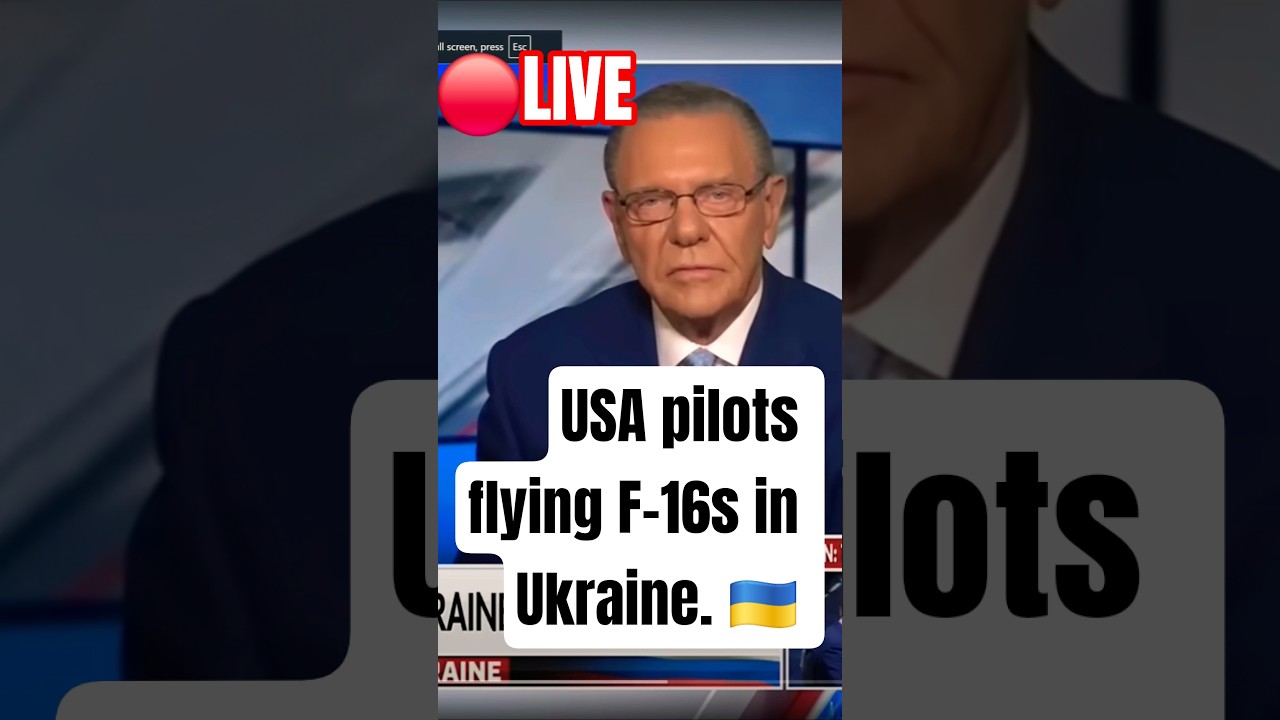 are American usa pilots flying f-16s in ukraine? that's some breaking news. 