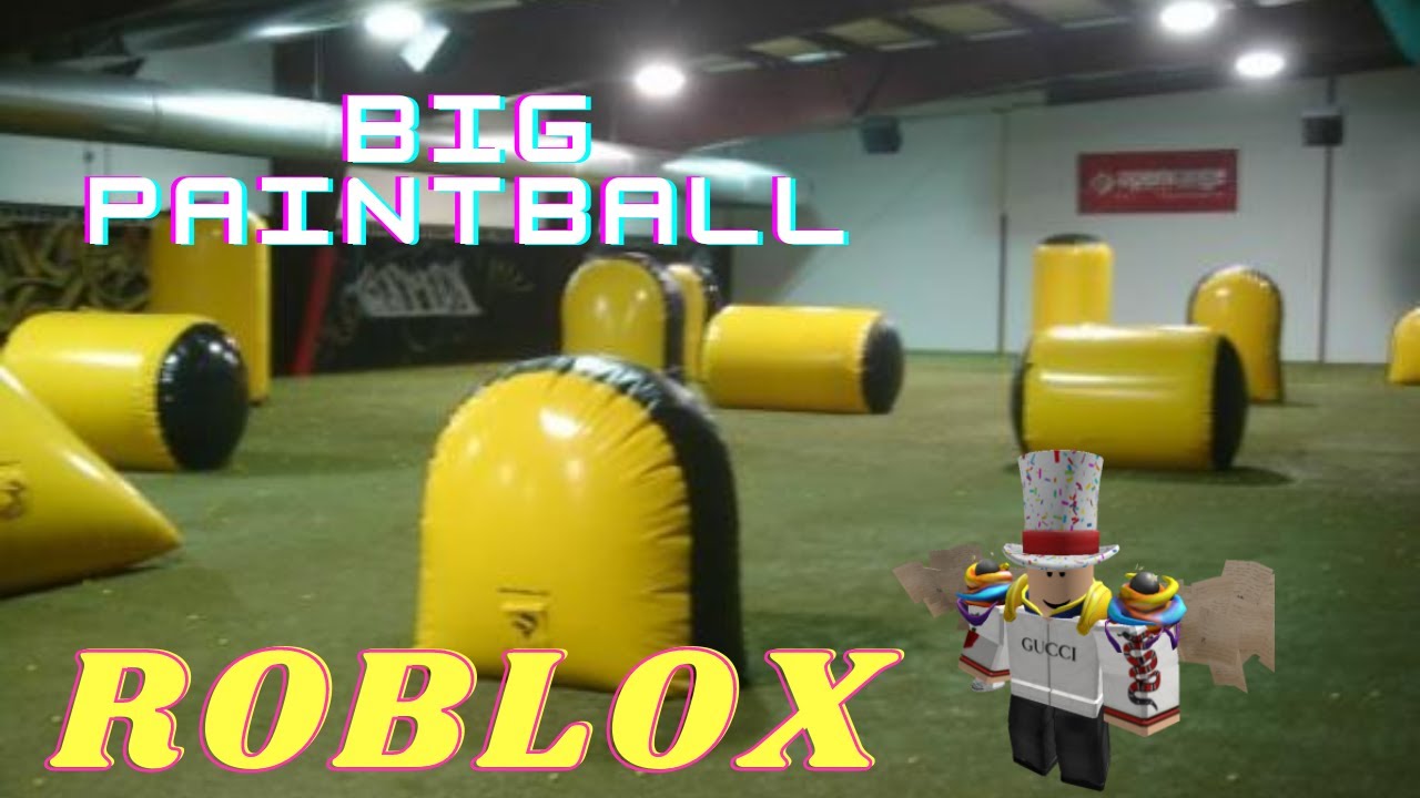 Roblox BIG Paintball YouTube