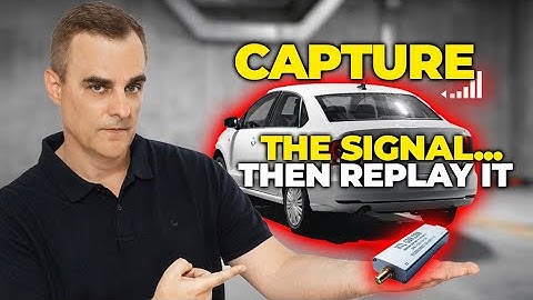 They probably captured the signal, and then replayed it in Mr Robot