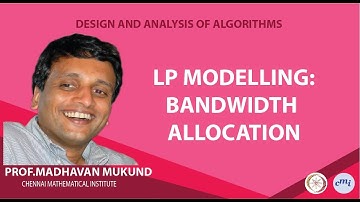 LP modelling: Bandwidth allocation