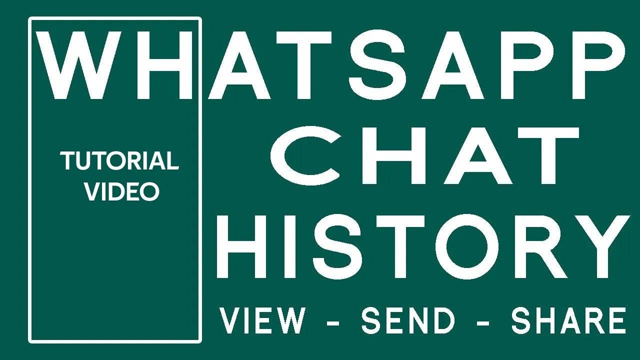 How To Get Whatsapp Chat History Of Other Number How To Get Whatsapp Chat History Of Other Number