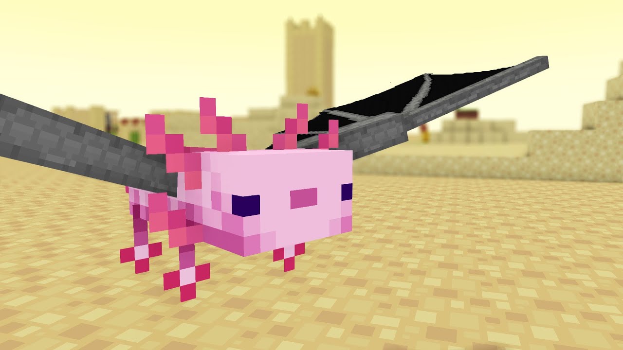 The Axolotl: Beating the Ender Dragon in Minecraft (Axolotl Adventures in  Minecraft Series)