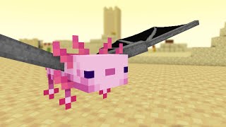 Monster School : Axolotl + Ender Dragon | Minecraft Animation