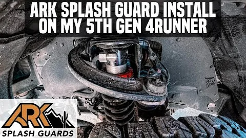 Ark Splash Guard Install On My 5th Gen 4Runner | Toyota 4Runner