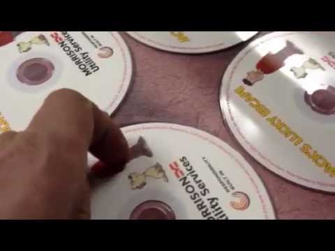 Scratch Proof UV Thermal CD DVD and Blu-ray Printer - YouTube
