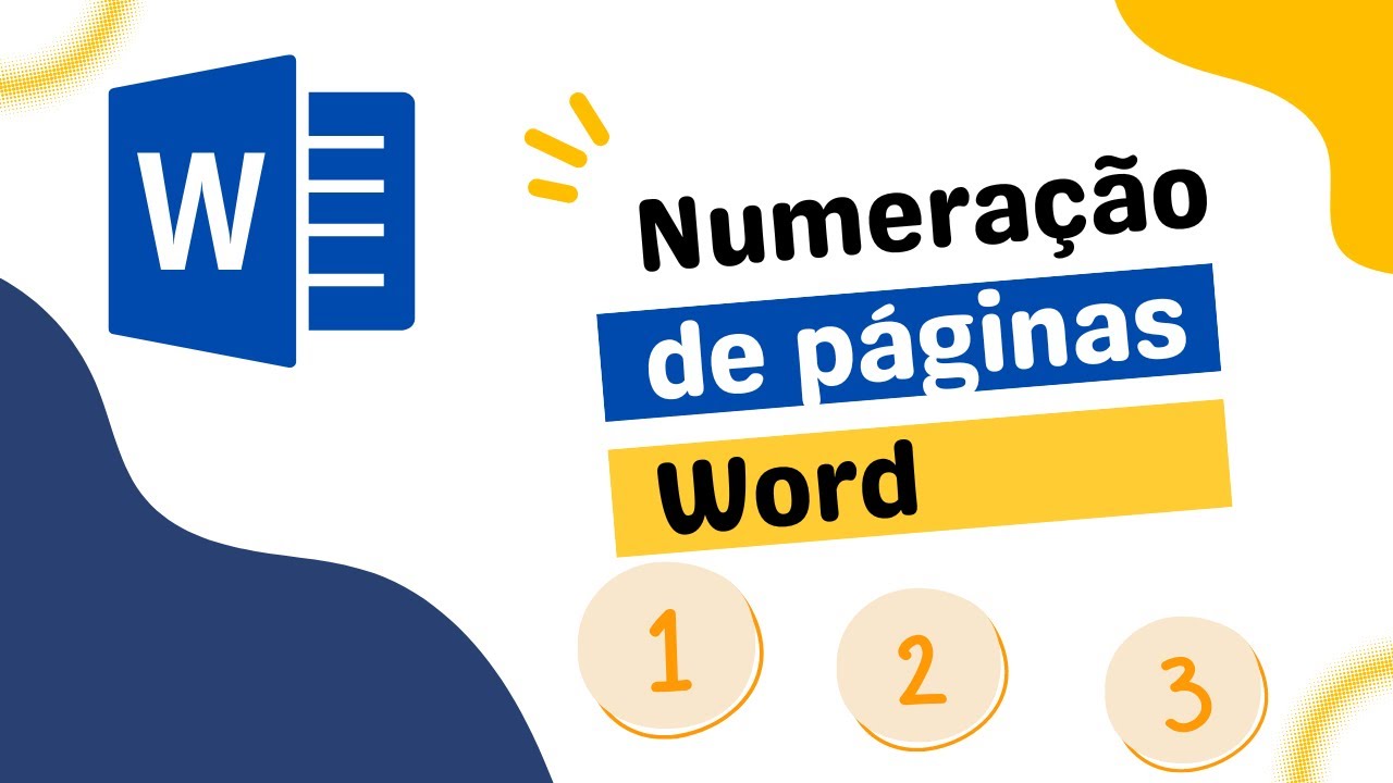Guia completo: Como fazer numeração de páginas no Word - YouTube