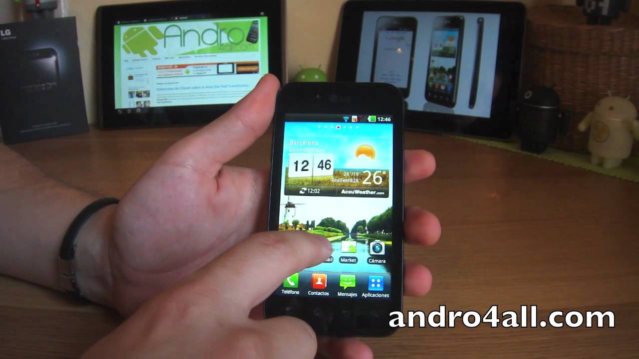 Videoreview LG Optimus Black