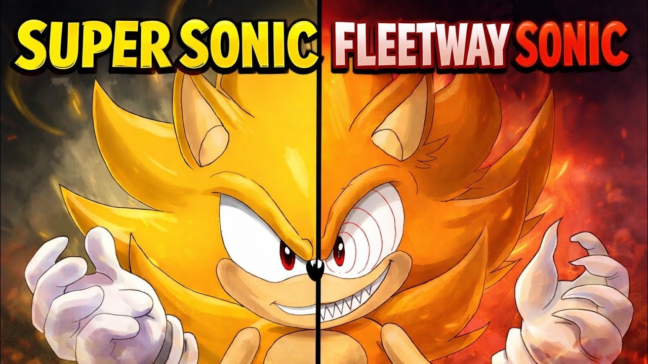 Super Sonic e Fleetway in OUTCOME MEMORIES - YouTube