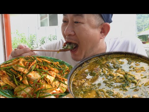 겉절이에 순대국밥 ...❤️Spicy kimchi & Sundaegukbap MUKBANG EATINGSHOW 순대국밥 먹방