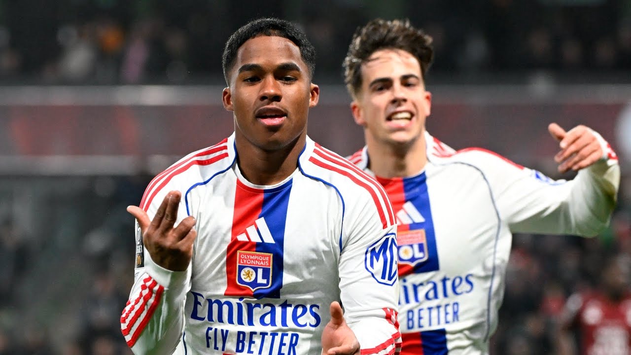 Endrick marca 3 gols em vitória do Lyon contra o Metz por 5x2