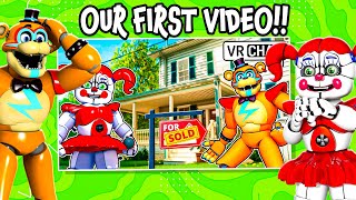 Reacting to OUR OLD VIDEOS with Glamrock Freddy and Circus Baby