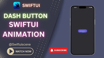 🎨 Trending Animated Dash Button Effect in SwiftUI! 🚀
