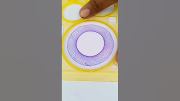 How many rotations did the pen make in total? ?? #spirograph #shorts #2024 #raniart793