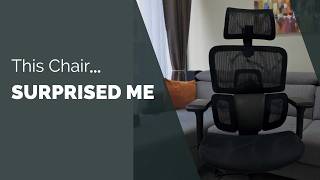 Ergonomic office chair from a Malaysian company