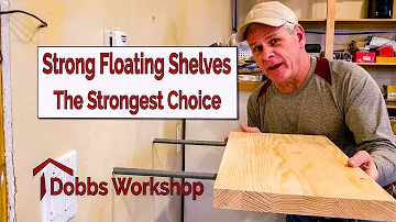 How much weight can floating shelves support?
