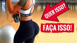 TREINO RAPIDO PARA AUMENTAR O BUMBUM EM CASA! Treino de Pernas e Gluteos Como Aumentar Gluteos