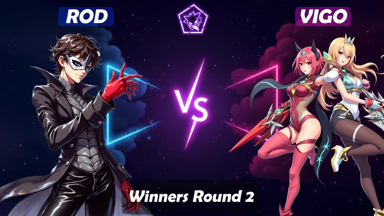 Chocolatada Gengar #2 W. Round 2 - Rod (Joker) Vs Vigo (Pyra/Mythra) Smash Ultimate - SSBU Peru