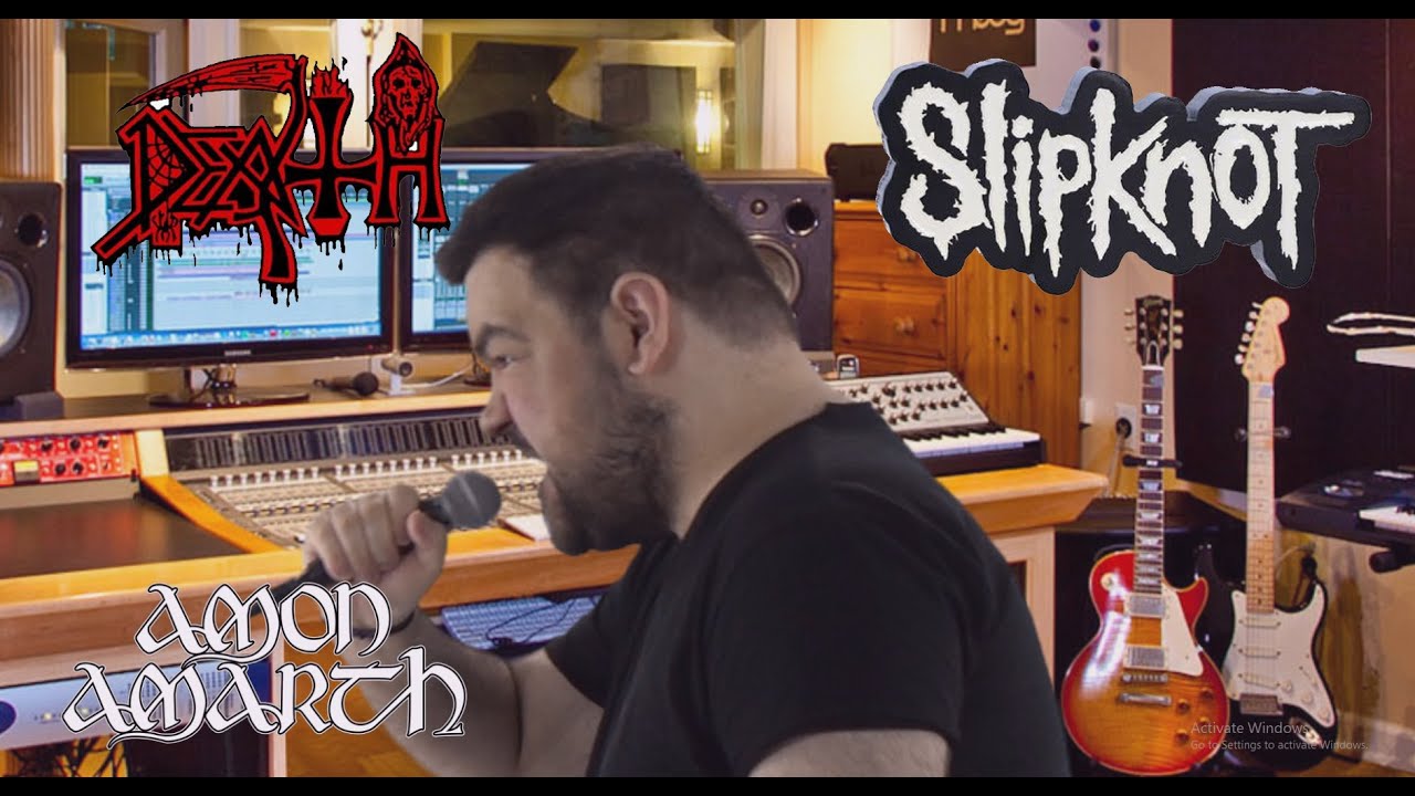 Screaming in the style of my favorite extreme metal vocalists PART 1