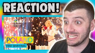 LUNA - The Tower (LIVE) | Poland 🇵🇱 | First Semi-Final | Eurovision 2024 REACTION