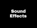 Sound effects (62 famous sound effects)