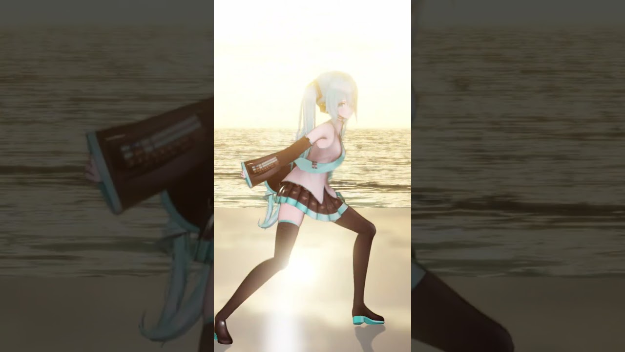 【MMD】超かぐや姫！Reply【げのげ式初音ミク】#shorts