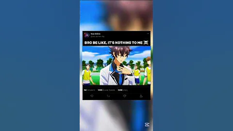 " Bro's Aura 💀 " || #anime #anikeedit #animeshorts