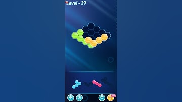 BLOCK! Hexa Puzzle! Rookie Level 29 (Rotate) - Lösung Solution Walkthrough