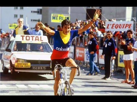 Tour de Francia 1984 Etapa 17 Grenoble-L'Alpe d'Huez, Victoria de Lucho Herrera. Fignon lider.