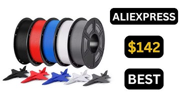 $142 Luxury 3D Printer Filament from AliExpress 2025 – Premium PLA Material Review