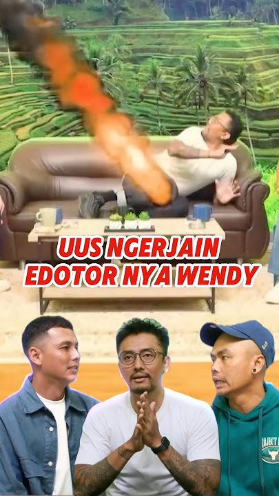 Uus ngerjain editor nya wendi #shorts #podcast #wendicagur