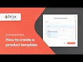 How to Create a Product Template with Printseekers?