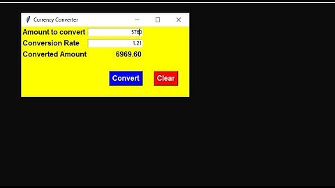 Simple Currency Converter In Python With Source Code | Source Code & Projects
