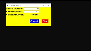 Simple Currency Converter In Python With Source Code | Source Code & Projects