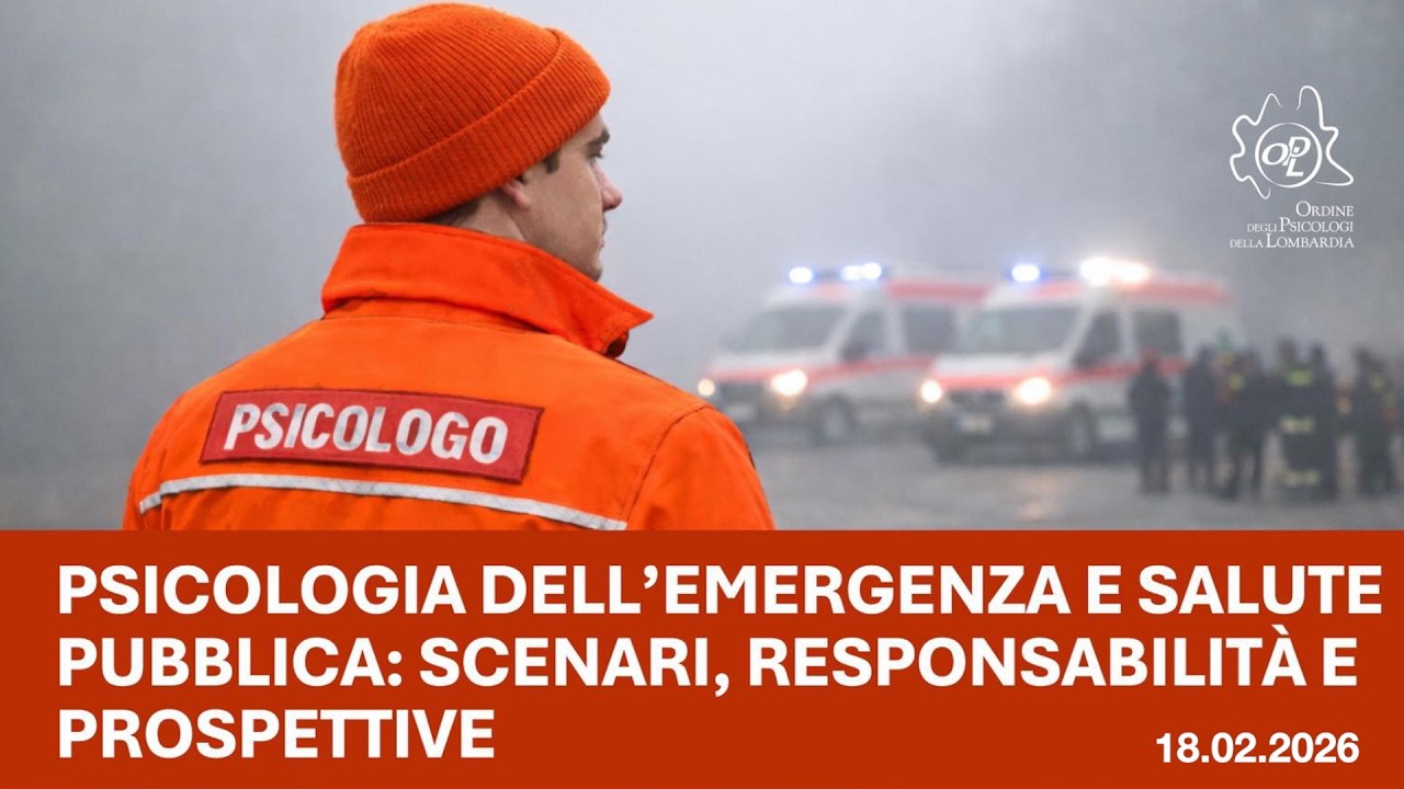 Psicologia dell’emergenza e salute pubblica: scenari, responsabilità e prospettive.