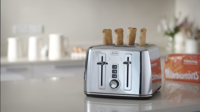 BREVILLE Mostra VTT930 4-Slice Toaster - Cream