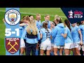 5 STAR CITY | Man City Women 5-1 West Ham | FA Cup 5th Round