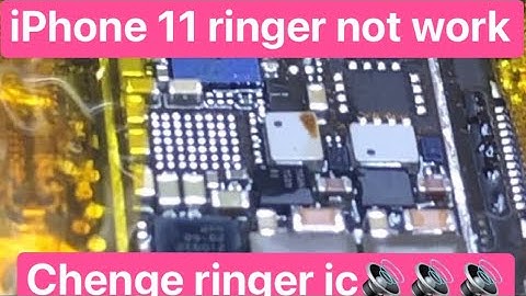 iPhone 11 ringer not working solution | slow working hang