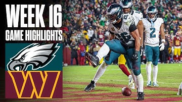 Eagles At Commanders | Week 16 Highlights