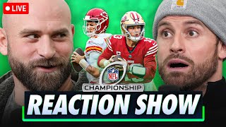 NFL Conference Championship Reactions! Chiefs vs 49ers Super Bowl
