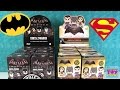 Batman vs superman arkham funko mystery minis full case unboxing  pstoyreviews