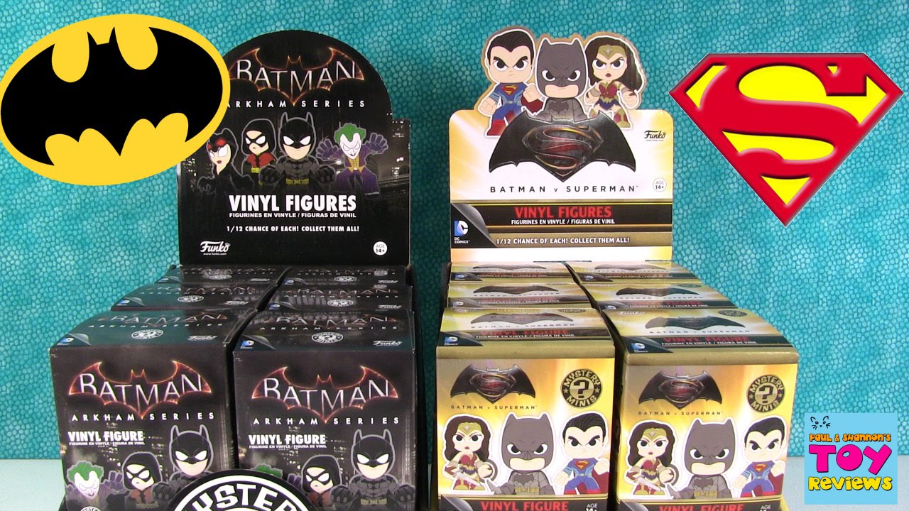 Batman V Superman Funko Mystery Minis Vinyl Figures Bruce Wayne 