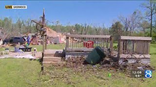 Cleanup effort underway after apparent tornadoes in SW MI