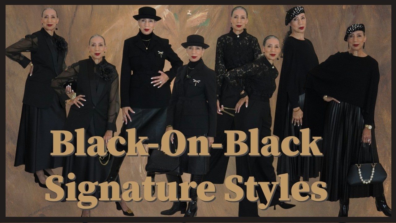 Level Up Your All-Black Fashion Game