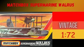 MatchBox Supermarine Walrus 1:72