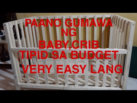Video: Paano Gumawa Ng Baby Cot