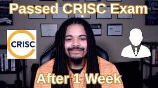 Passed CRISC exam | Resources and Tips screenshot 2