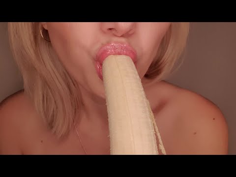 ASMR Watch me Eating a Big Banana