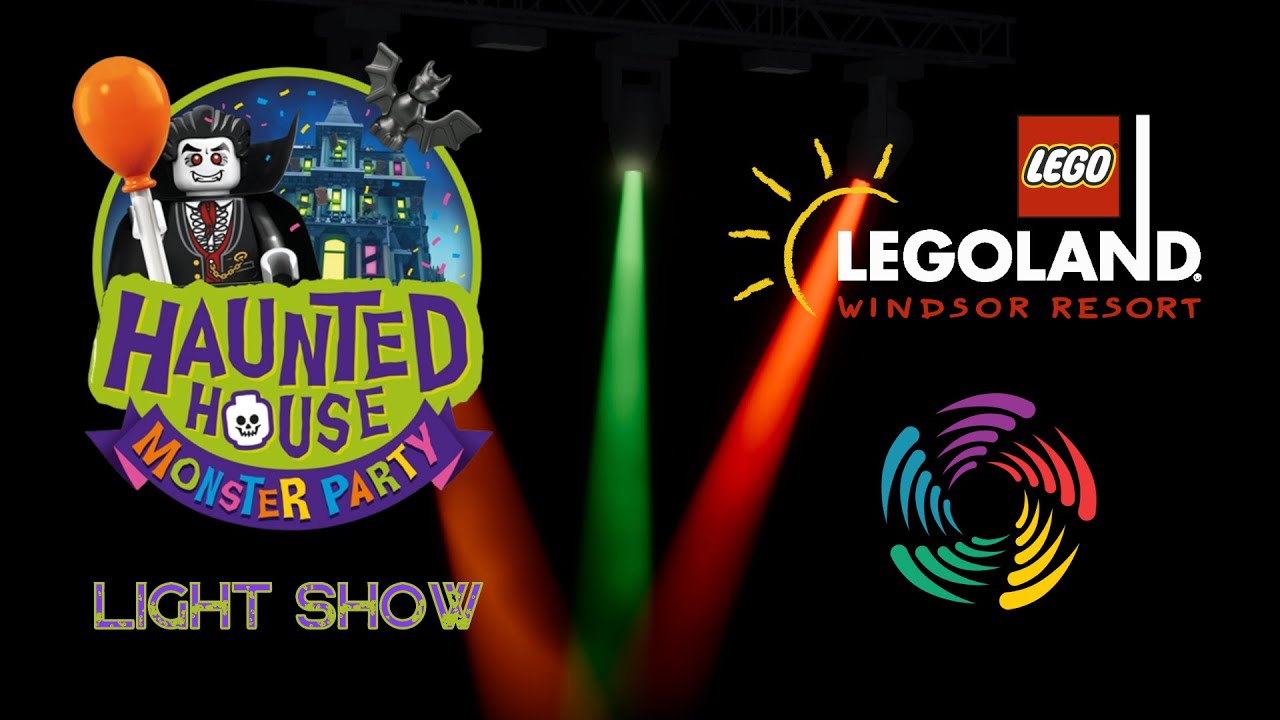Haunted House Monster Party Light Show Capture 2022 LEGOLAND